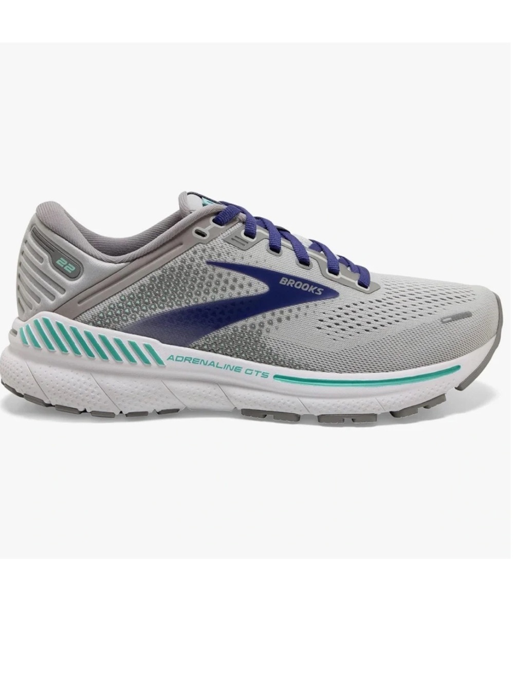 Brooks Adrenaline GTS 22 athletic running shoes womens size 10 wide shoes